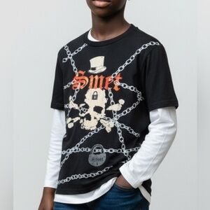 Smet Born On The Street Big Kids Tee NWT